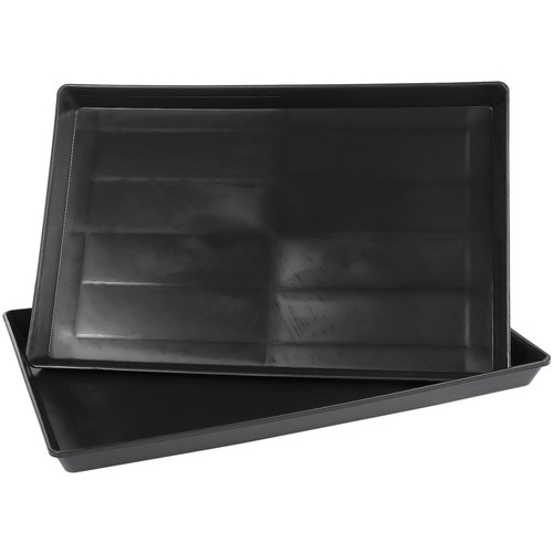 Reusable black plastic dog - reusable,
