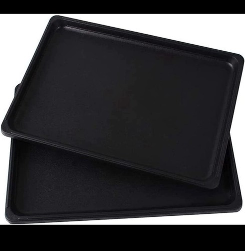 Replacement black plastic tray - black,