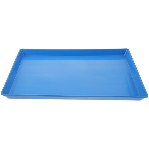 Blue durable plastic dog crate - plastic,