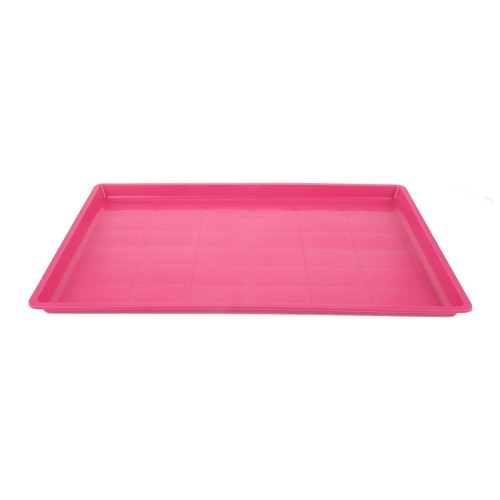 Durable pink plastic pet cage - pink,